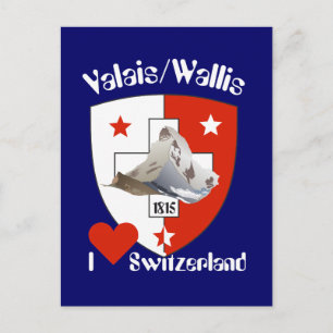 Valais Suisse / Carte postale valaisanne