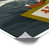 Valais, Zwitserland,Suisse,Ski Poster (Hoek)