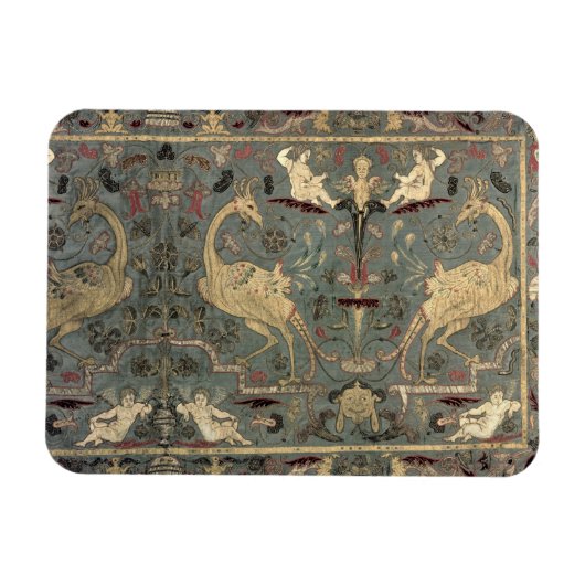 Valance of Renaissance design, 17e eeuw (zijde) Magneet (Horizontaal)