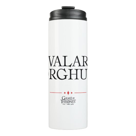 Valar Morghulis Thermosbeker (Voorkant)