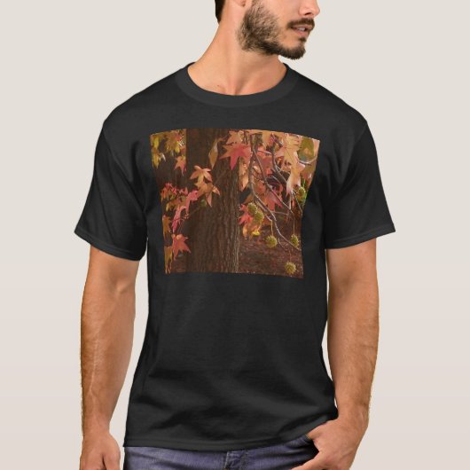 valbladeren t-shirt (Voorkant)
