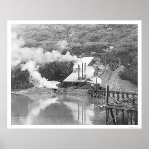 Valdez, Alaska Gold Mining 1916 Poster