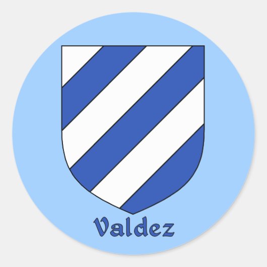 Valdez Family Shield Stickers (Voorkant)