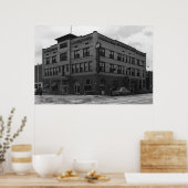 Vale, Oregon Uitzicht van Hotel Vale Foto Poster (Keuken)