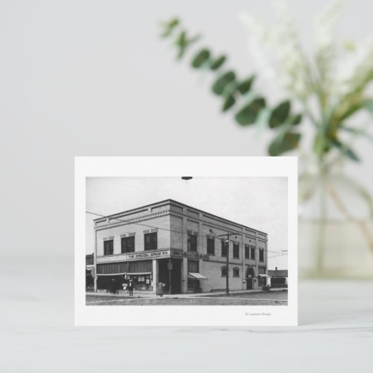 Vale, Uitzicht van Nelson Block Photograp in Orego Briefkaart (Staand voorkant)