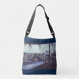 Valebtine's Uitzicht, Harbour Island, Bahamas Crossbody Tas