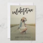 Valedictorian 1 Faire-part d'obtention d'un diplôm (Devant)