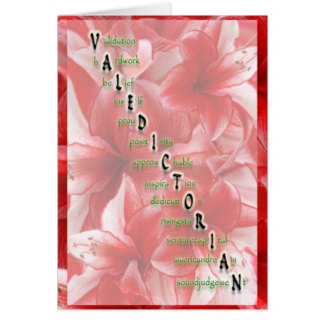 Valedictorian+giften (Voorkant)