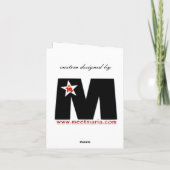 Valedictorian Kaart (Achterkant)