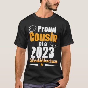 Valedictorian Klas 2023 Trots Neef Familie Geslaag T-shirt