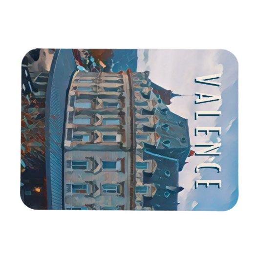 Valence Photo Vintage Magneet (Horizontaal)