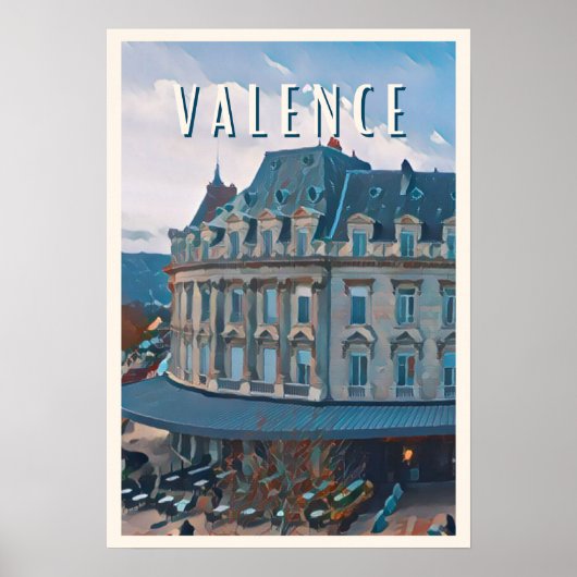 Valence Photo Vintage Poster (Voorkant)