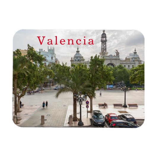 Valencia. #23.  magneet (Horizontaal)
