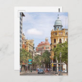 Valencia. 3. Briefkaart (Voorkant / Achterkant)