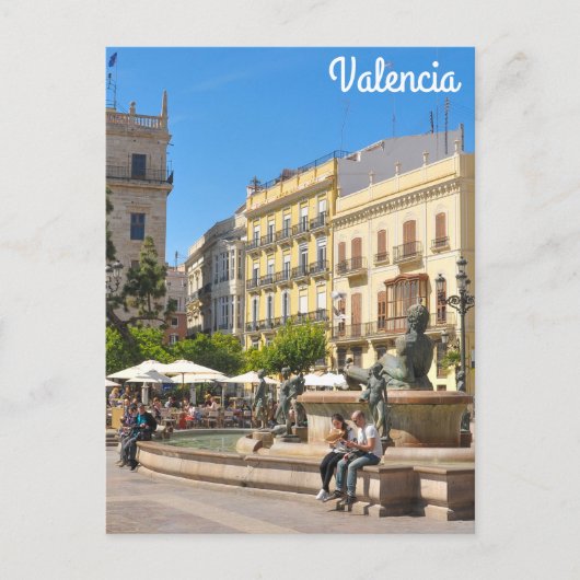 Valencia Briefkaart (Voorkant)