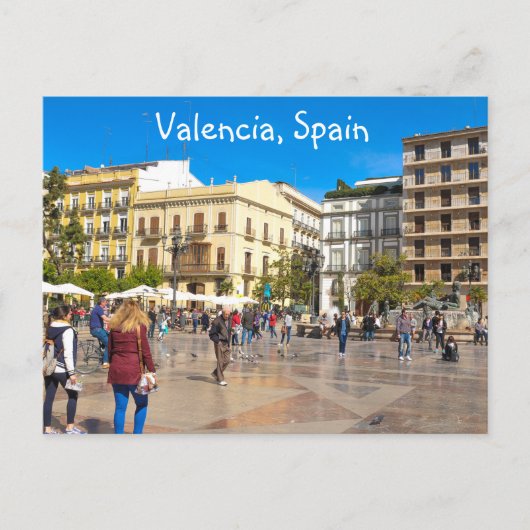 Valencia Briefkaart (Voorkant)