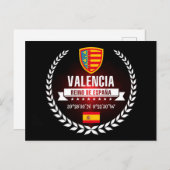 Valencia Briefkaart (Voorkant / Achterkant)