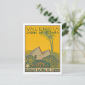 Valencia - Jardin de Espana - Spanje Briefkaart (Staand voorkant)