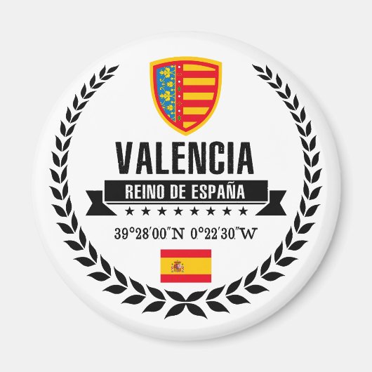 Valencia Magneet (Voorkant)