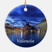 Valencia: nachtversiering keramisch ornament (Achterkant)