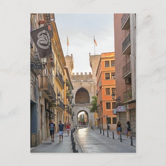 Valencia. Nr. 7. Briefkaart (Voorkant)