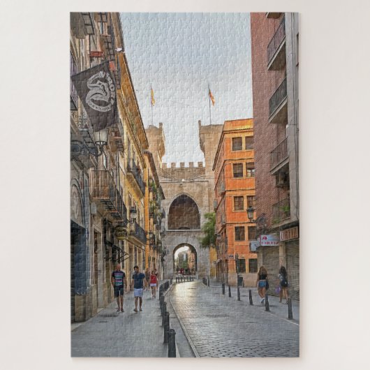 Valencia. Nummer 7. Legpuzzel (Verticaal)