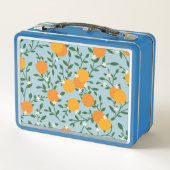 Valencia Sinaasappels Metal Lunchbox (Achterkant)