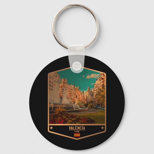 Valencia Sleutelhanger (Voorkant)