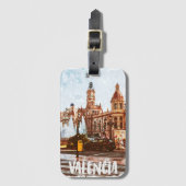 Valencia Spanje Architectuur Reizen Bagagelabel (Voorkant (verticaal))