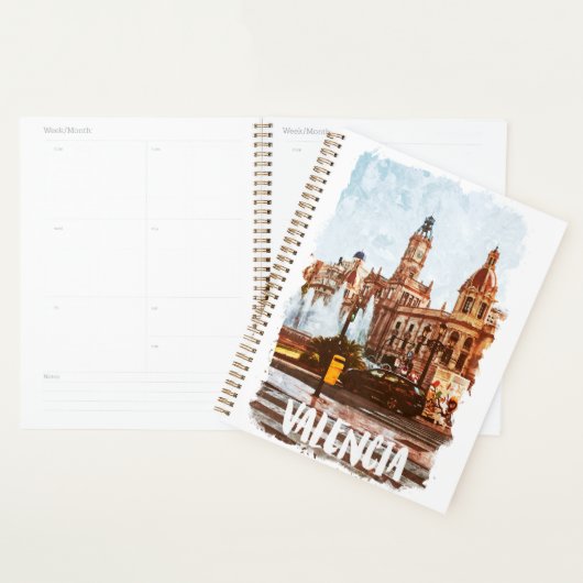 Valencia Spanje Architectuur Reizen Planner (Display)