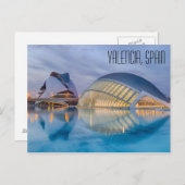 Valencia Spanje Briefkaart (Voorkant / Achterkant)