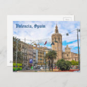 Valencia, Spanje Briefkaart (Voorkant / Achterkant)