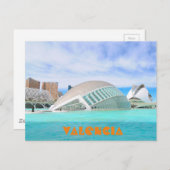 Valencia, Spanje Briefkaart (Voorkant / Achterkant)