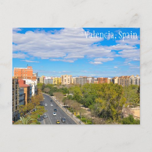Valencia, Spanje Briefkaart (Voorkant)