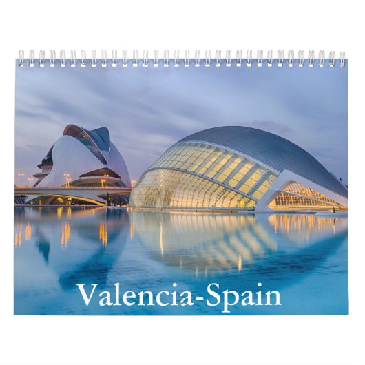 Valencia-Spanje kalender (Hoes)