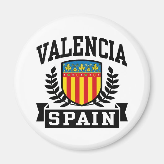 Valencia Spanje Magneet (Voorkant)
