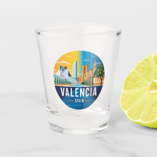 Valencia Spanje Reizen Shot Glas
