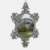 Valencia, Spanje Tin Sneeuwvlok Ornament (Links)