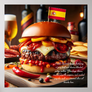 Valencia Vista: Chorizo Indulgence Poster