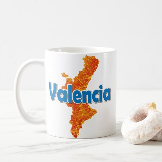 Valencian Community Koffiemok (Met donut)