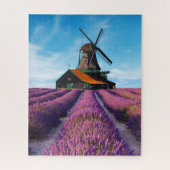 Valensole Lavender Fields Provence Frankrijk Legpuzzel (Verticaal)