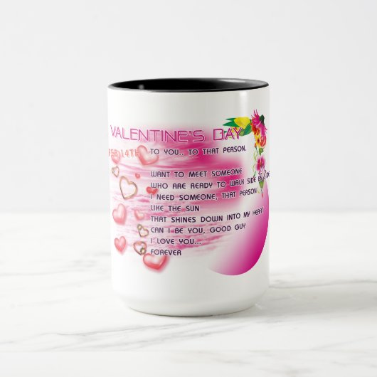 Valentijn 2026 Mok (Midden)