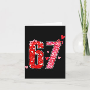 Valentijn 67 Zes Zeven Grappige Uitspraak Virale M Kaart