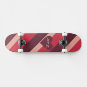 Valentijn Aangepaste monogram skateboards (Horizontaal)