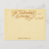  Valentijn Angel en Heart Feestdagenkaart (Achterkant)