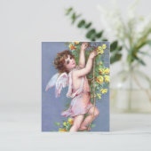 Valentijn Angel Feestdagenkaart (Staand voorkant)