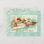  Valentijn Angels Feestdagenkaart (Voorkant / Achterkant)