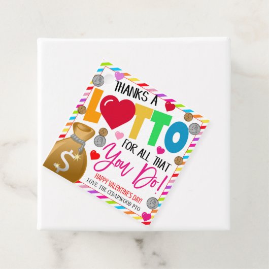 Valentijn Appreciation Gift Labels (In situ)