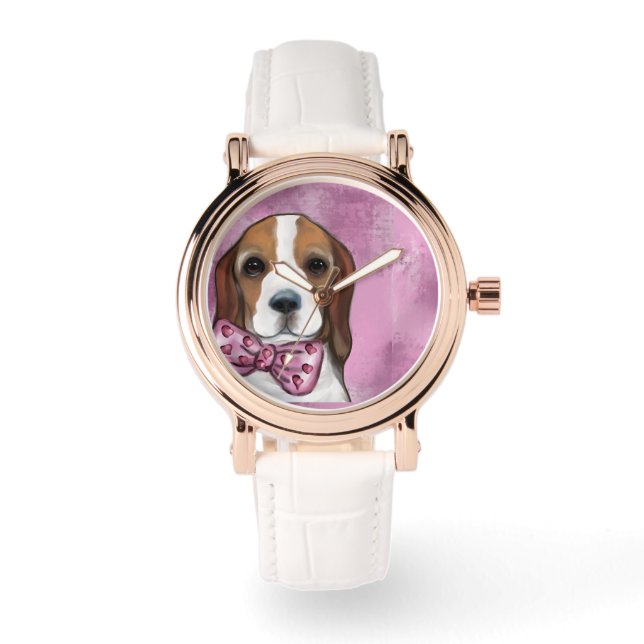 VALENTIJN BEAGLE HORLOGE (Voorkant)