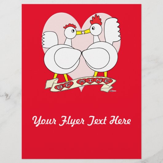 Valentijn ben mijn flyer (Voorkant)